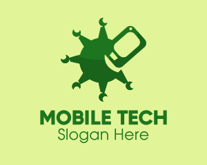 Mobile Phone Virus  logo