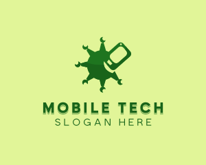 Mobile Phone Virus  logo