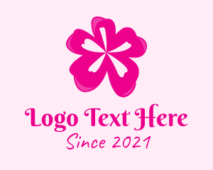 Pink Cherry Blossom logo