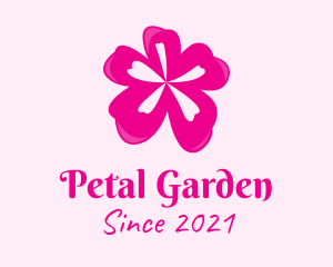 Pink Cherry Blossom logo design