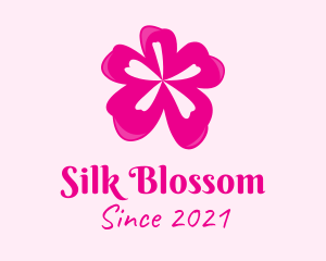 Pink Cherry Blossom logo design