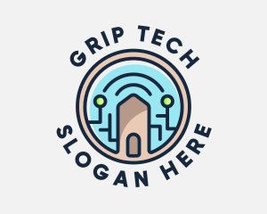 Digital Tech House  logo design