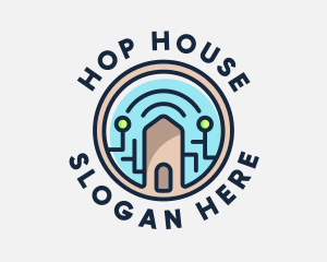 Digital Tech House  logo design