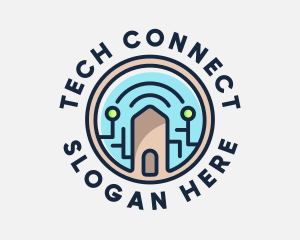 Digital Tech House  logo design