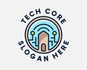 Digital Tech House  logo design