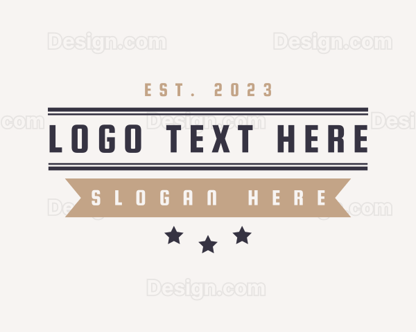 Retro Boutique Banner Logo