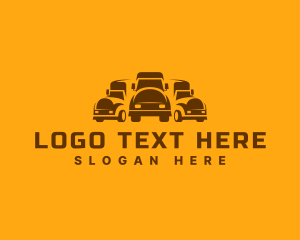 Delivery Freight Truck logo