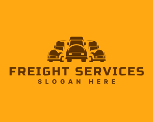 Delivery Freight Truck logo