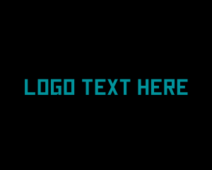 Technology Cyber Wordmark logo