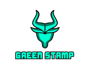 Neon Green Impala logo design