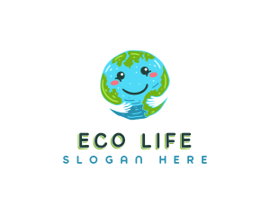 Planet Eco Care logo design