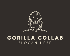 Hard Hat Gorilla logo design