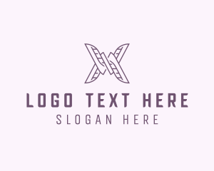 Generic Business Letter X logo