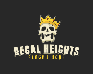 Regal Skull Esport logo design