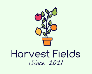 Organic Fruit Harvest logo