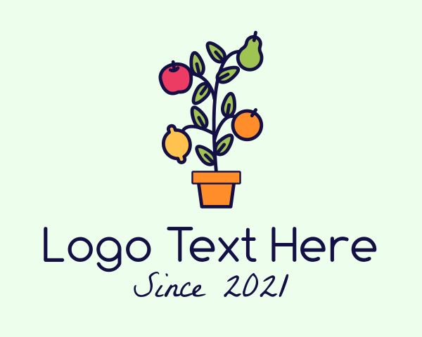 Fruit Garden logo example 1