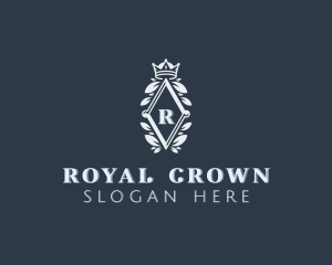 Diamond Royal Crown logo design