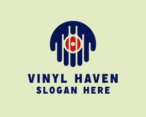 Hand Vinyl Disc logo