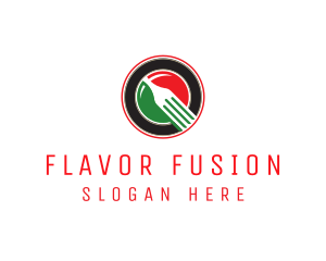 Italian Fork Restaurant  logo design