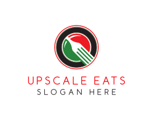 Italian Fork Restaurant  logo design