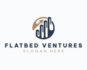 Finance Graph Investment logo design