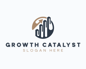 Finance Graph Investment logo design