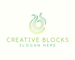 Creative Liquid Wave logo design