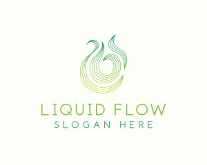 Creative Liquid Wave logo design