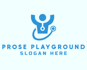 Doctor Stethoscope Checkup logo design