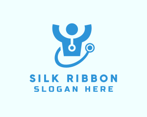 Doctor Stethoscope Checkup logo design