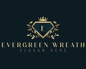 Luxury Diamond Crest logo design