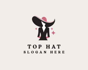 Classy Fashionista Woman logo design