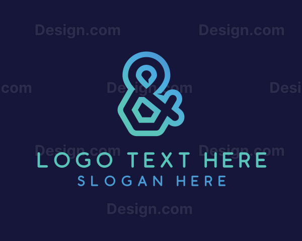 Stylish Ampersand Firm Logo