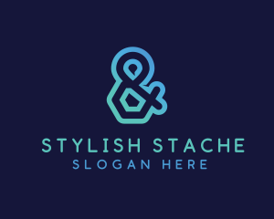 Stylish Ampersand Firm logo design