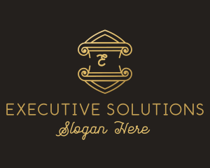 Luxury Elegant Crest Boutique  logo design