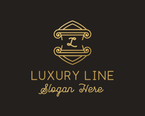 Luxury Elegant Crest Boutique  logo design