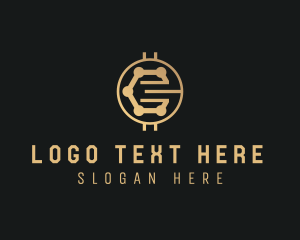 Coin - Technology Coin Crypto logo design