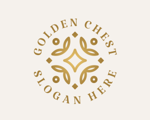 Golden Wellness Boutique  logo design