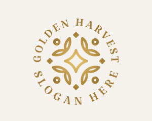 Golden Wellness Boutique  logo design