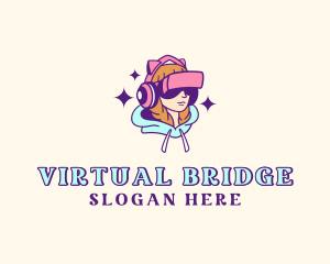 Virtual Game Girl logo