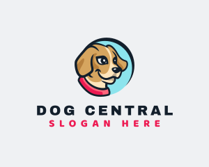 Pet Beagle Dog logo design