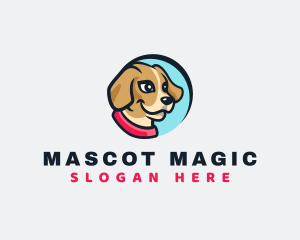 Pet Beagle Dog logo design