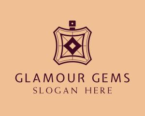 Deluxe Fragrance Perfume logo design