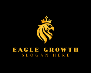 Luxury Eagle Crown  logo