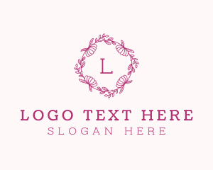 Flower Wreath Garden logo