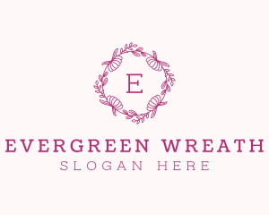 Flower Wreath Garden logo design