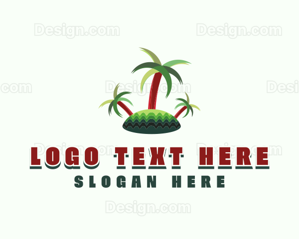 Tropical Island Trees Logo