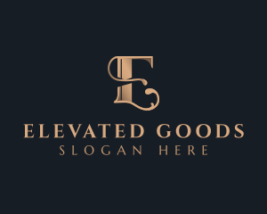 Luxury Vintage Boutique logo design