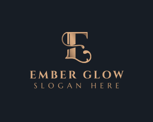 Luxury Vintage Boutique logo design