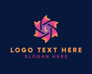 Creative Flower Startup logo